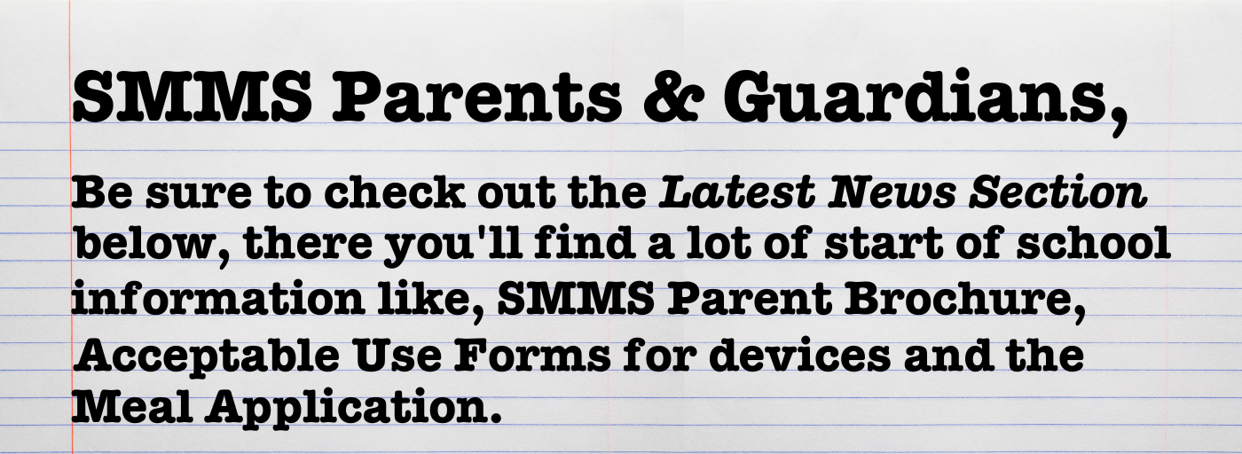 Parents & Guardians, Check out the Latest New Section Below!