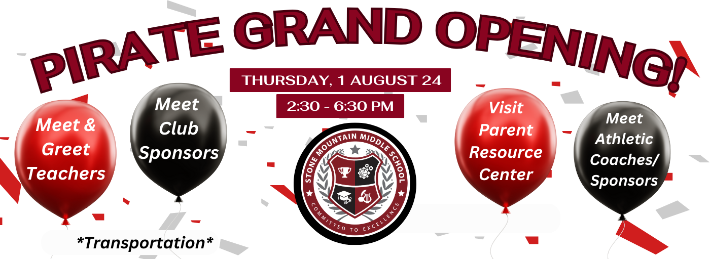 Pirate Grand Opening, Thursday, 1 August 24, 2:30 - 6:30 pm
