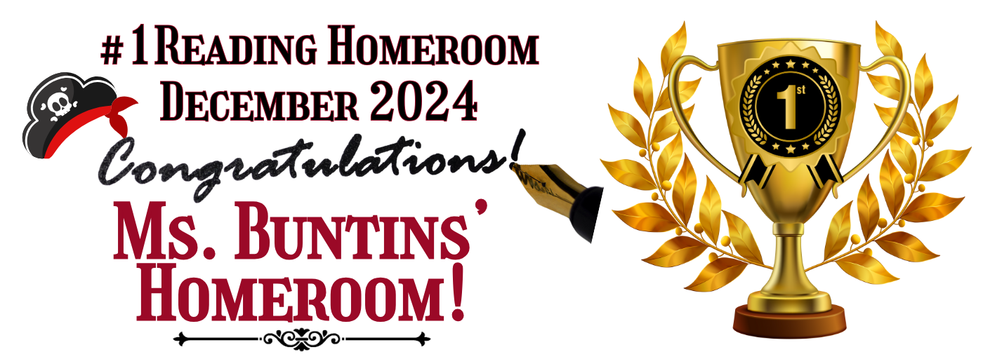 Congratulation to Mrs. Buntins&#39; Homeroom, Highest Number of Checkouts for December 2024